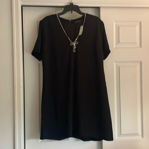 LBD with sparkly bow details!